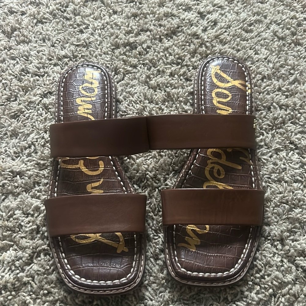 Sam Edelman square toe sandals